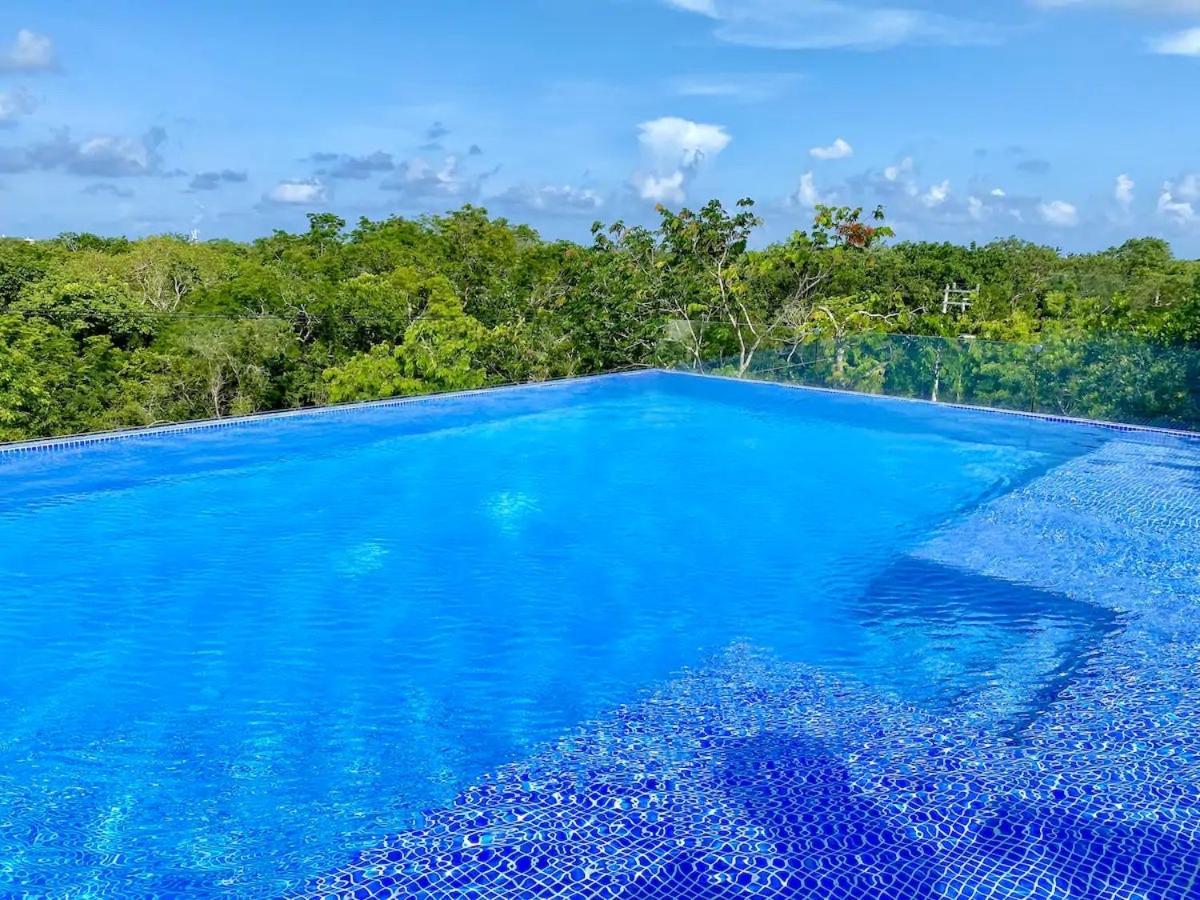 Suit Next To The Common Top Roof Exclusive Building Kingsize Bed 2 Super Pools, Gym, Grill Tulum Exterior foto