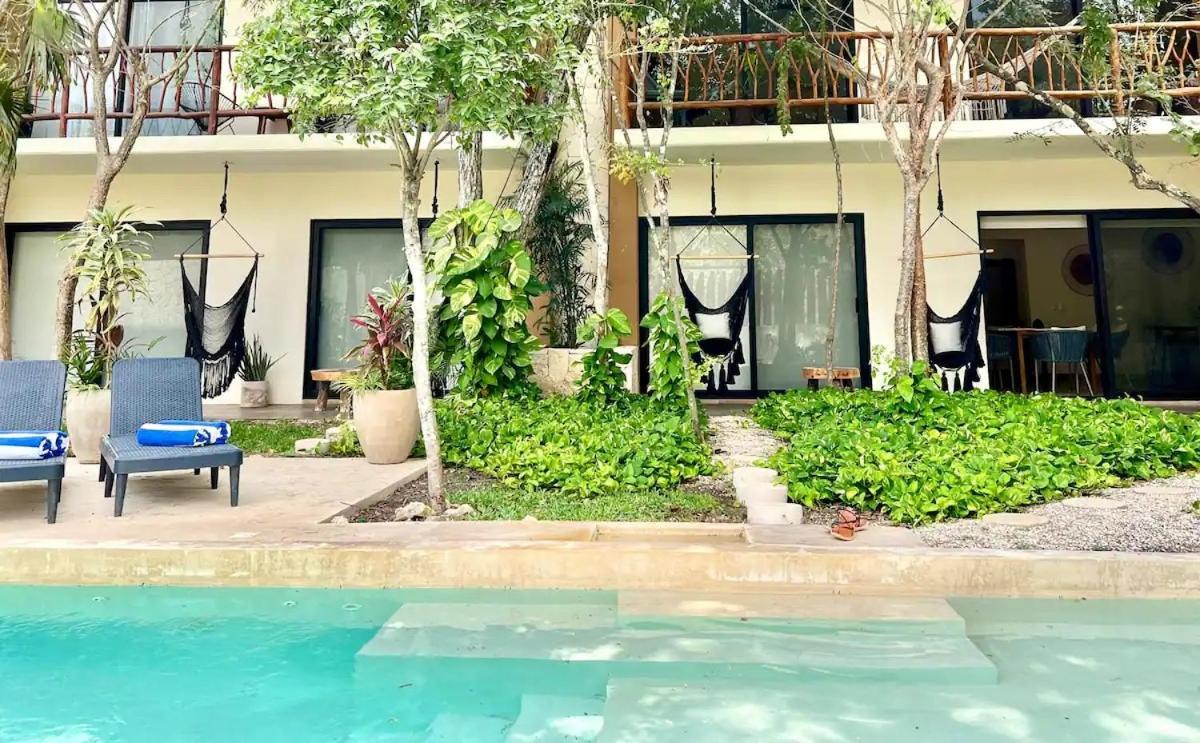 Suit Next To The Common Top Roof Exclusive Building Kingsize Bed 2 Super Pools, Gym, Grill Tulum Exterior foto